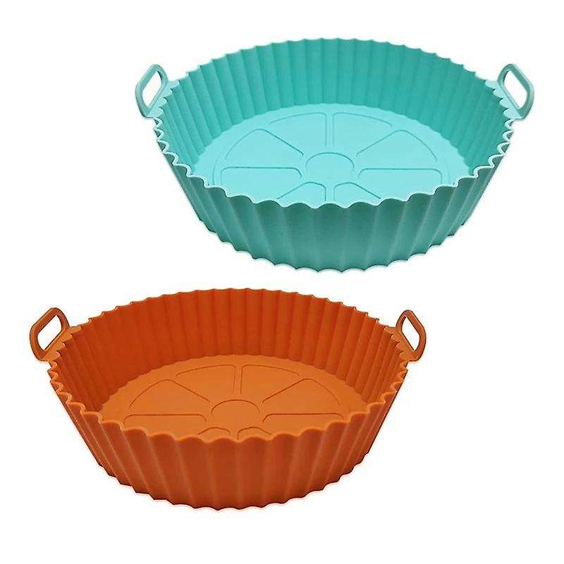 2 Silicone Pot Sizes, Accessories, Reusable Non-stick Mats Universal Basket