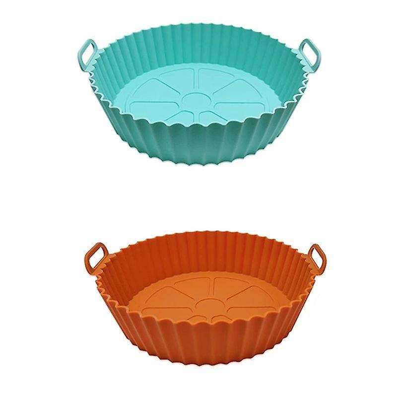 2 Silicone Pot Sizes, Accessories, Reusable Non-stick Mats Universal Basket