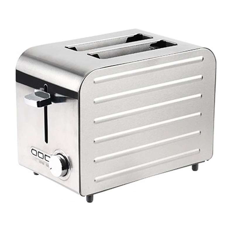 2 Slice Toaster with Auto Shut Off - Extra Wide Slots and Removable Drop-Down Crumb Tray with Cancel