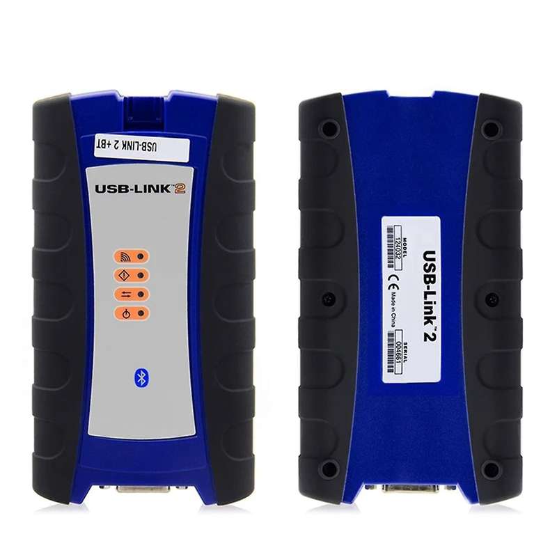 -2 Usb Link 2 125032 Truck Interface Diagnostics with Software Bluetooth for Heavy Duty Truck Scann