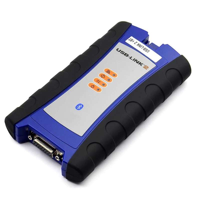 -2 Usb Link 2 125032 Truck Interface Diagnostics with Software Bluetooth for Heavy Duty Truck Scann