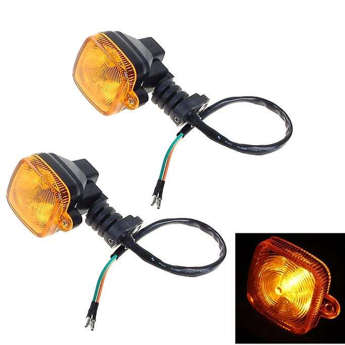 2 X 12v Squares Indicator for Motorcycle
