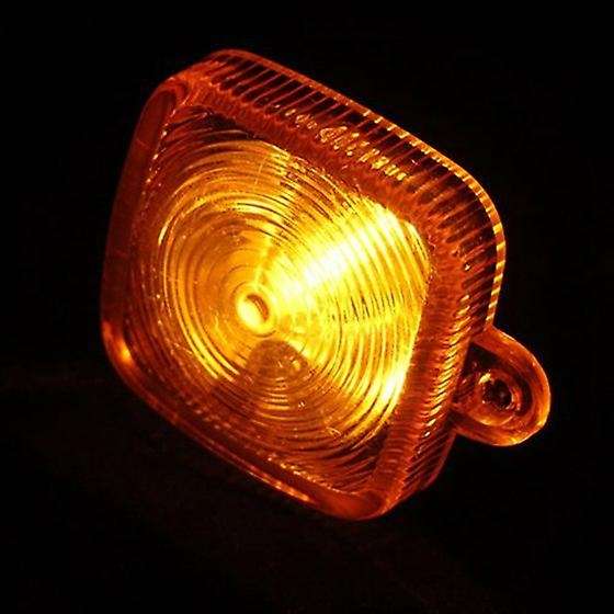 2 X 12v Squares Indicator for Motorcycle