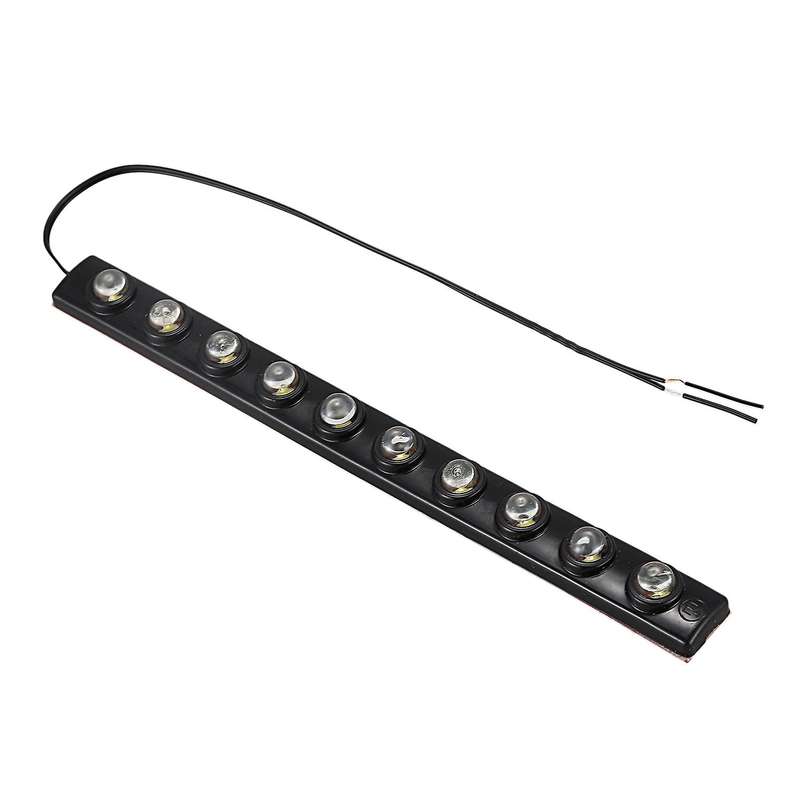 2 X 20w Daytime Running Lights Auto Drl Led Driving Lights 10 Cob Led Car Bulb 200lm Dc 12v (white