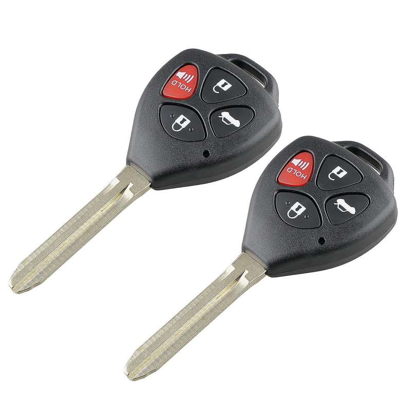 2 x for 2007 2008 2009 2010 HYQ12BBY Car Smart Remote Key 4 Button 314.4 Mhz