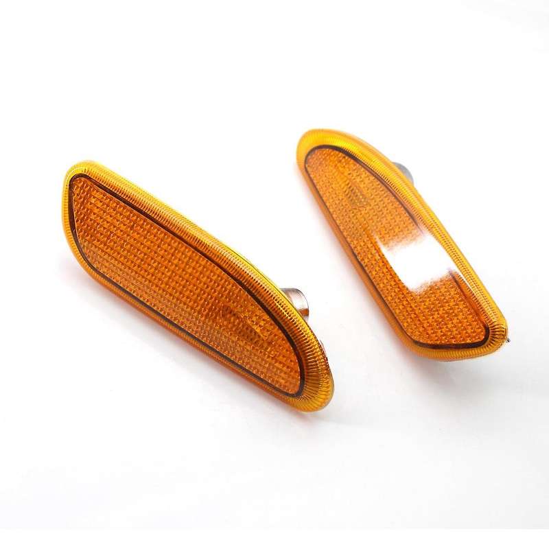 2 x Front Bumper Turn Signal Side Marker Light without Bulb for C Class W203 C320 C230 C240 2001-200
