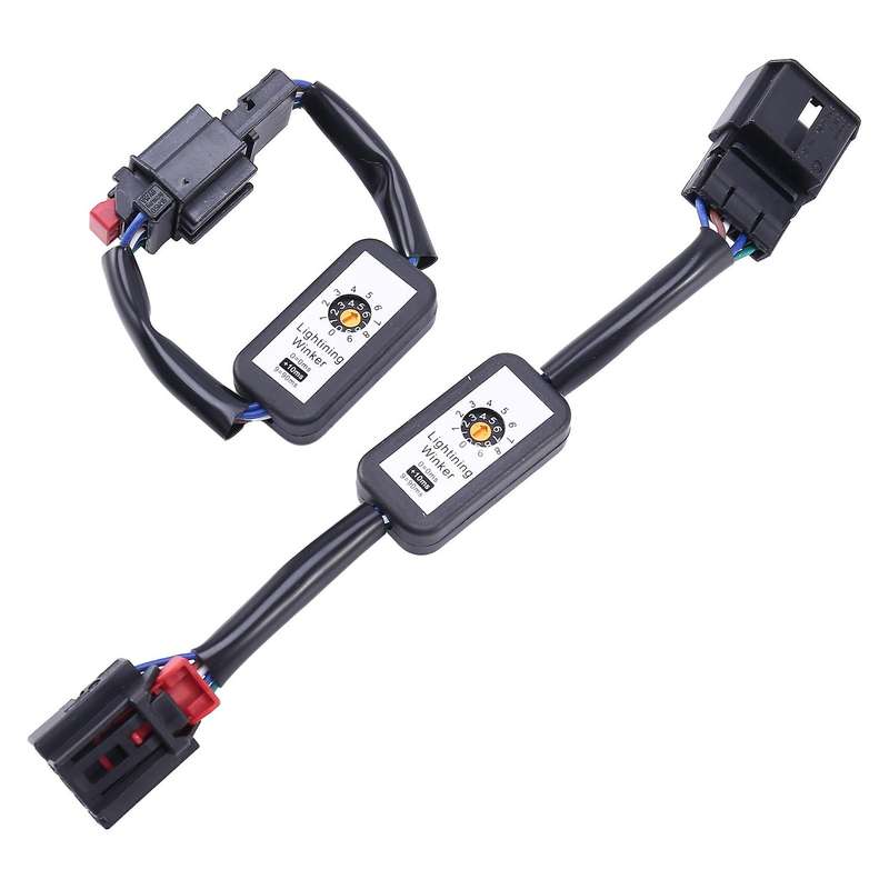 2 x Dynamic Turn Signal Indicator LED Taillight Module for GLI 2017-2018