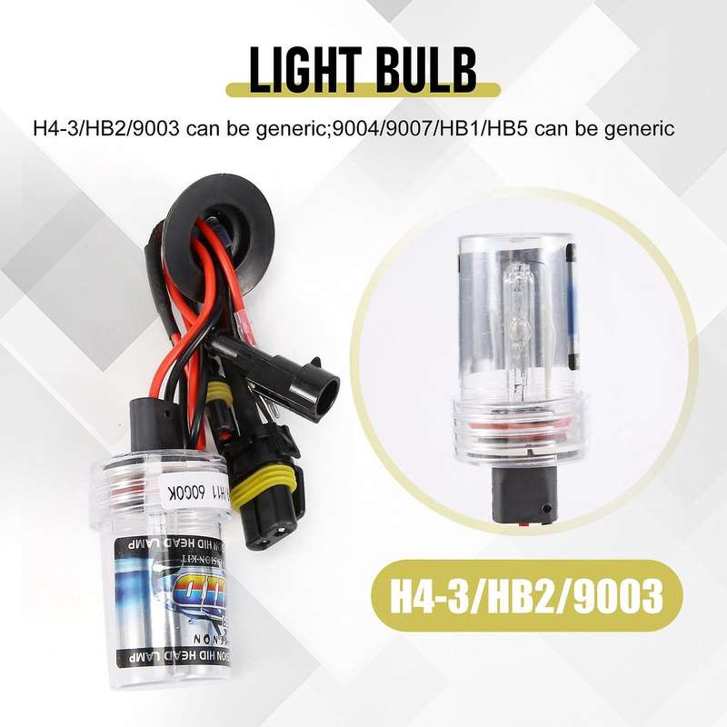 2 X H8/h9/h11 Replacement Bulb 2 Bulbs Headlight 35w Lamp Light 6000k