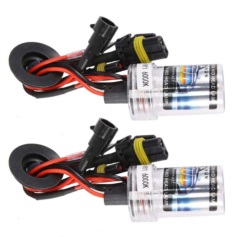 2 X H8/h9/h11 Replacement Bulb 2 Bulbs Headlight 35w Lamp Light 6000k