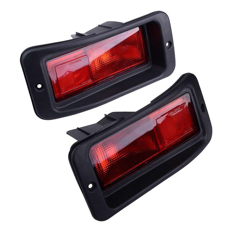 2 X Rear Bumper Reflector Light Tail Light for Montero Sport 1999-2008