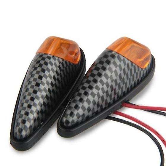 2 x Motorcycle Indicators High Power LED Mini Indicator Flashing Signal Light