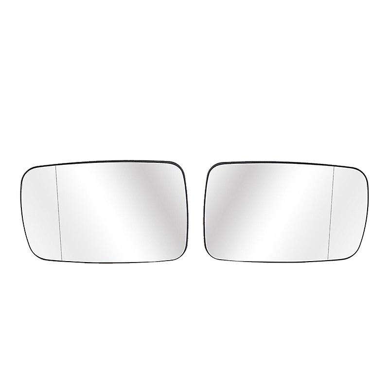 2 x Side Wing Mirror Rearview Mirror Glass Heated for E39 E46 320I 330I 325I 525I 1998-2006 LH/RH 51