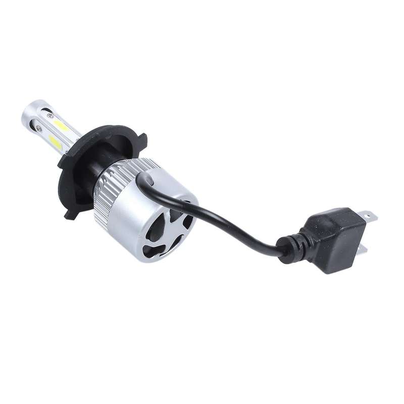 2 x S2 H4 72W 8000LM led Headlight Car Hi/Lo Beam Bulbs 6000K White