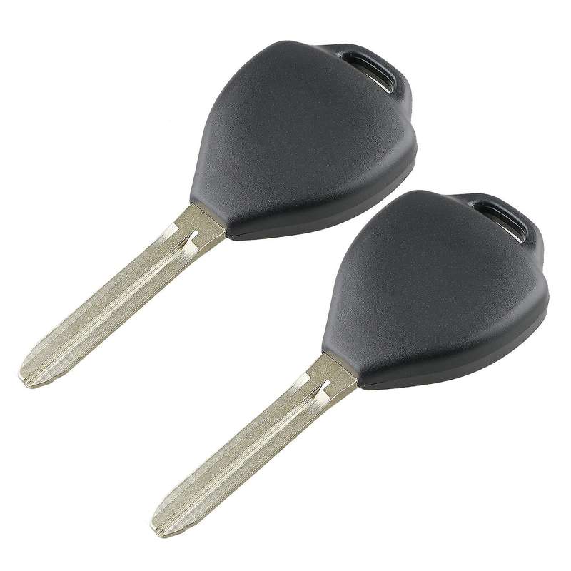 2 x Remote Car Key Fob Shell Case for 2007 2008 2009 2010 2011 Toyota Camry Rav4