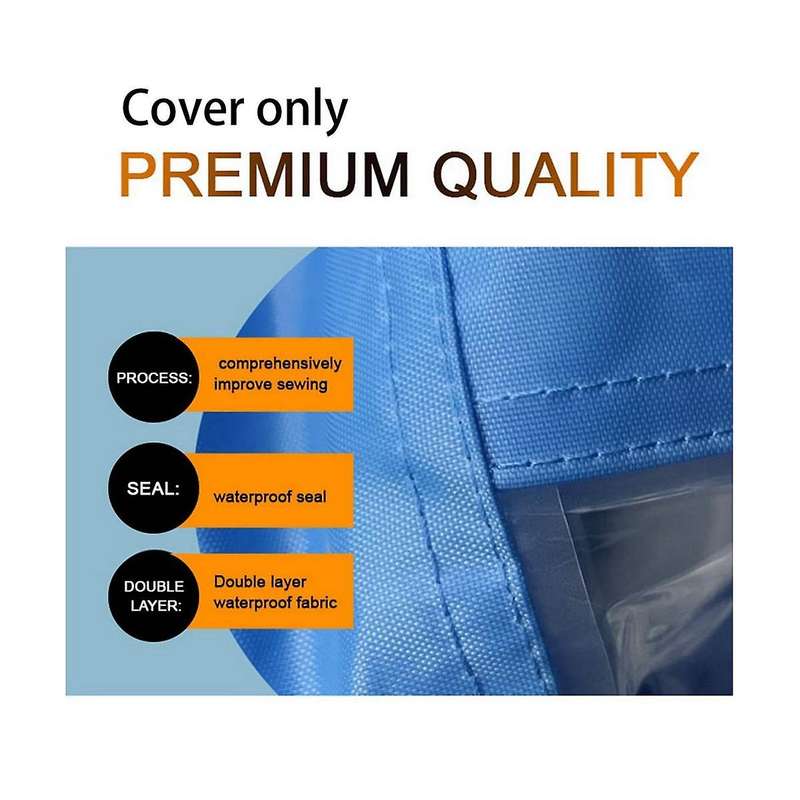 2.4m Air Conditioner Cleaning Cover Double Layer Thickening Wash Mounted Protective Dust Cleaner B