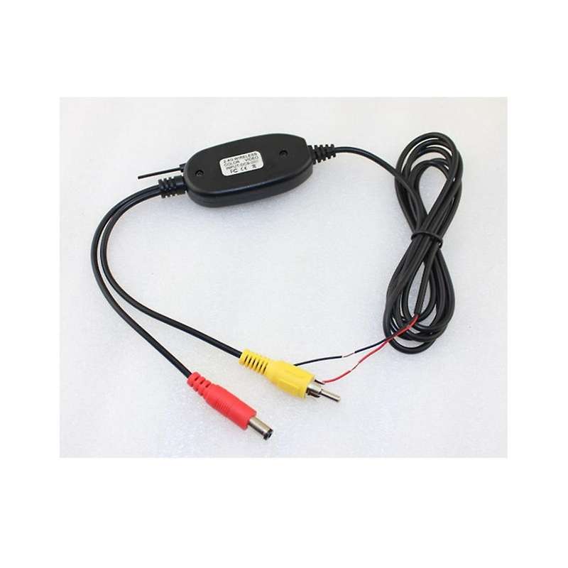 2.4ghz Wireless Video Transmitter Receiver for Car Dvd Monitor Wifi Reverse Rear Backup View Camera