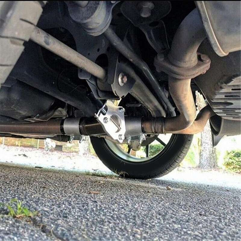 2.5in/63mm Electric Exhaust Cutout Valve Control Motor Cut Out Kit with Manual Switch Universal Ele