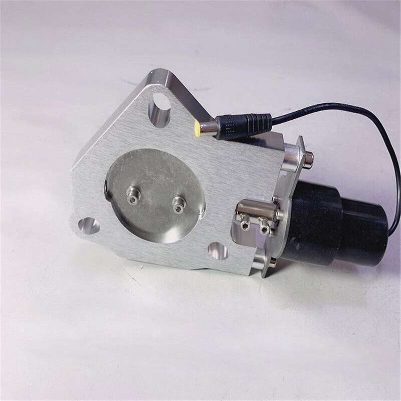 2.5in/63mm Electric Exhaust Cutout Valve Control Motor Cut Out Kit with Manual Switch Universal Ele