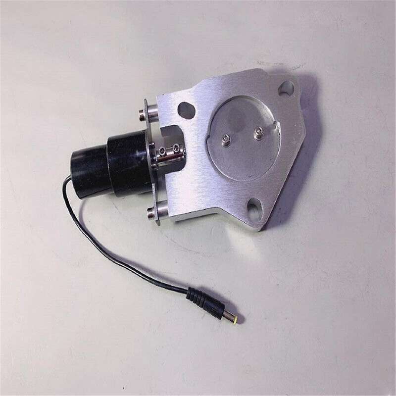 2.5in/63mm Electric Exhaust Cutout Valve Control Motor Cut Out Kit with Manual Switch Universal Ele