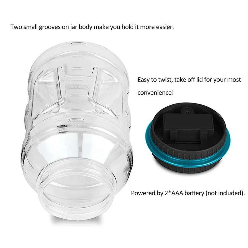 2.5L Spaarpot Teller Coin LCD Tellen Munt Geld Saving Box