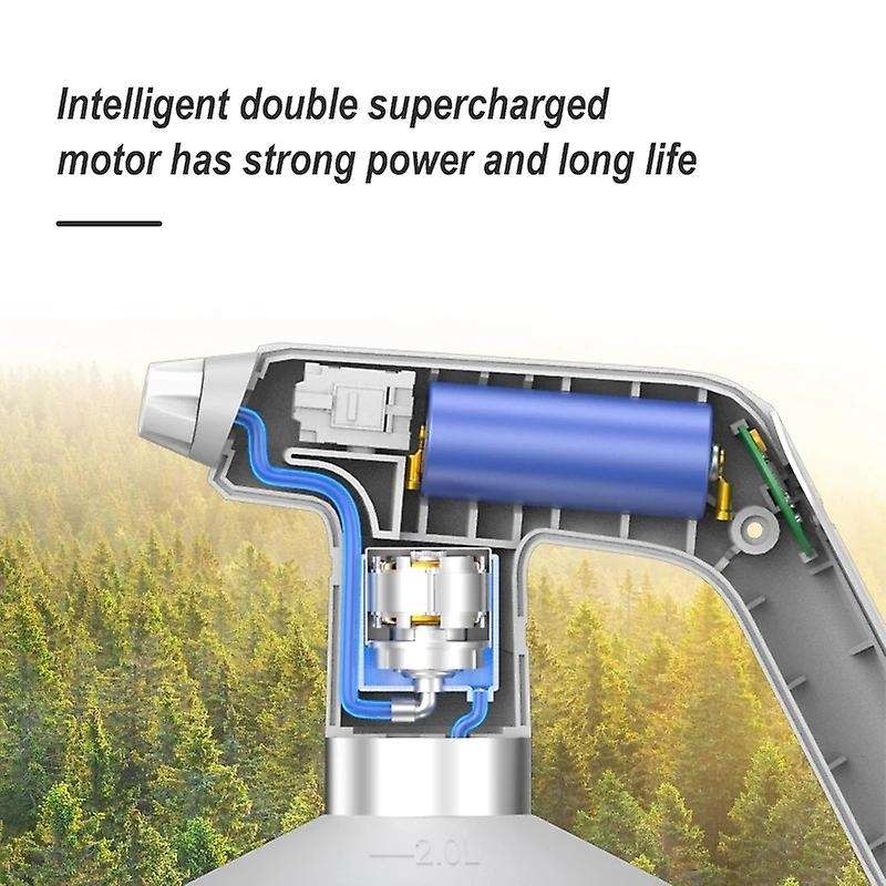 2.5l Electric Plant Spray Automatic Watering Fogger Usb Electric Sanitizing Sprayer Hand Watering M