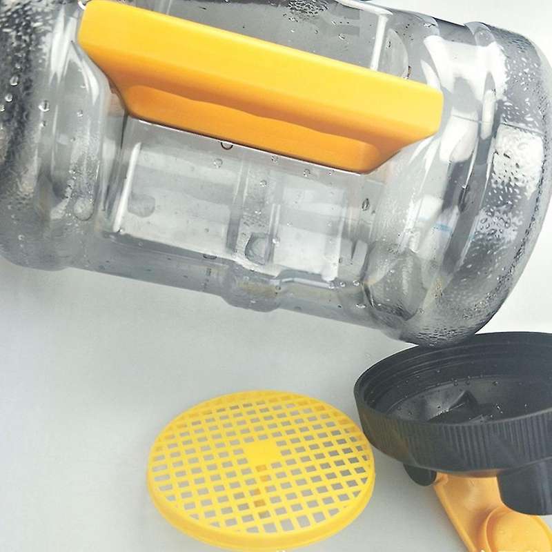 2.5L Wide Mouth Plastic Water Bottle Outdoor Sports Capacity Water Bottle Space BPA Drinking Bottle