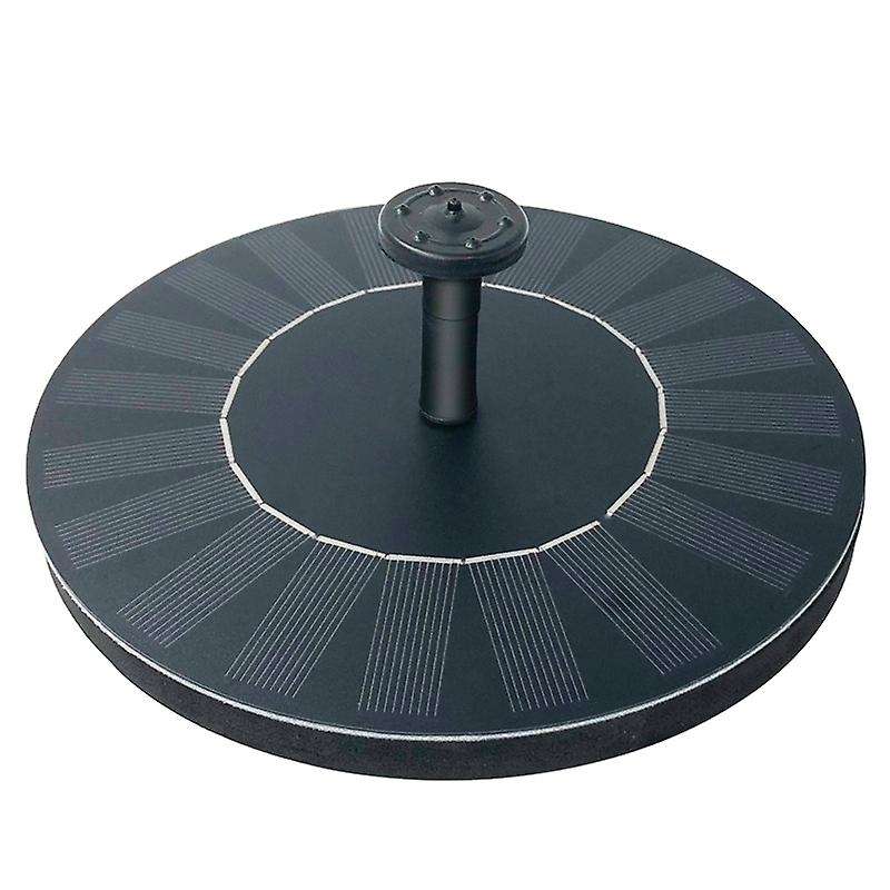 2.5W Solar Powered Water Fountain Pump Free Standing Floating Solar Bird Bath Fountains Pond Pump fo