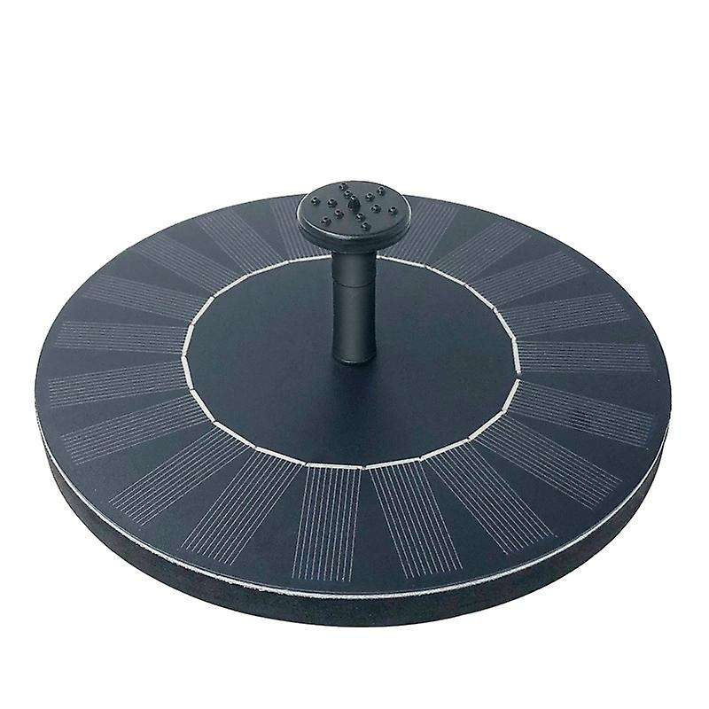 2.5W Solar Powered Water Fountain Pump Free Standing Floating Solar Bird Bath Fountains Pond Pump fo
