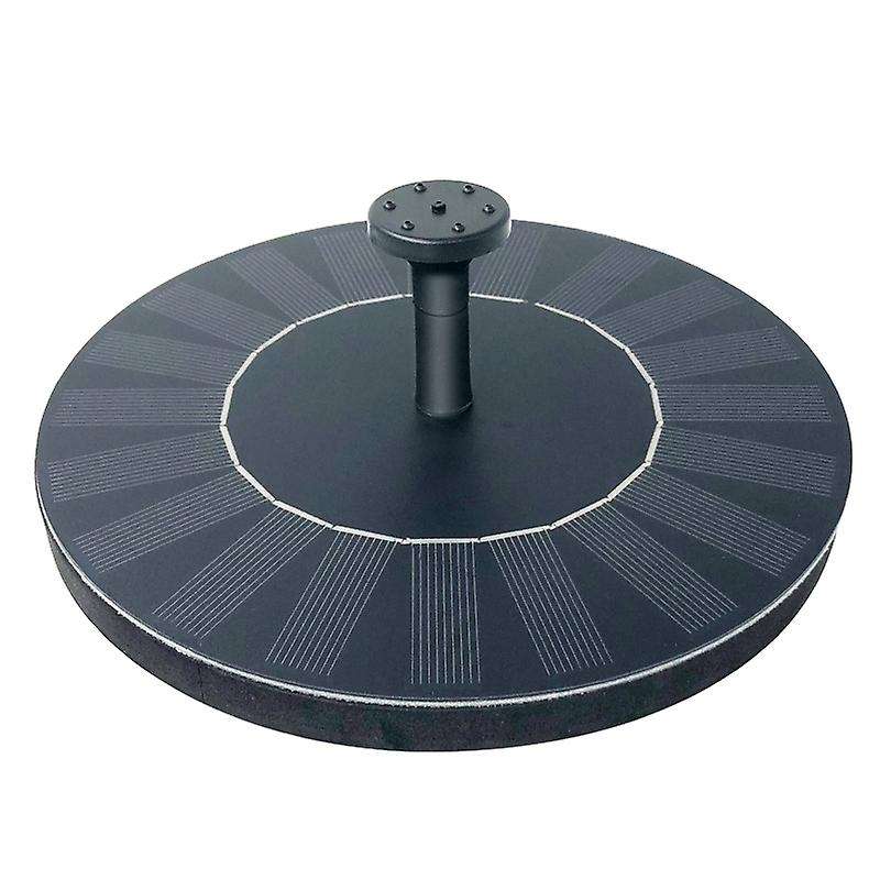 2.5W Solar Powered Water Fountain Pump Free Standing Floating Solar Bird Bath Fountains Pond Pump fo