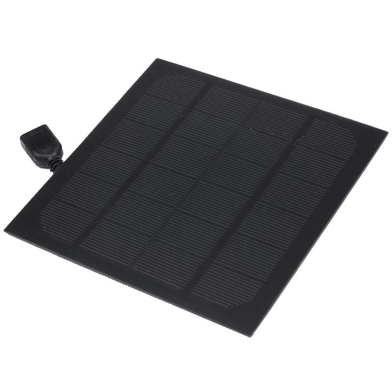 2.5w 5v Solar Powered Panel Iron Fan for Home Office Outdoor Traveling Fishing 4 Inch Cooling Ventil