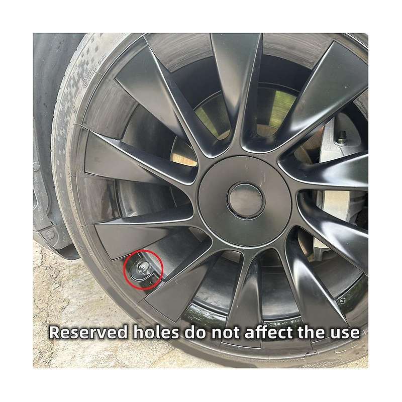 20 Inch Wheel Hub Cover Trim for Model Y Hubcaps Replacement Rim Protector Exterior Accessories ( B