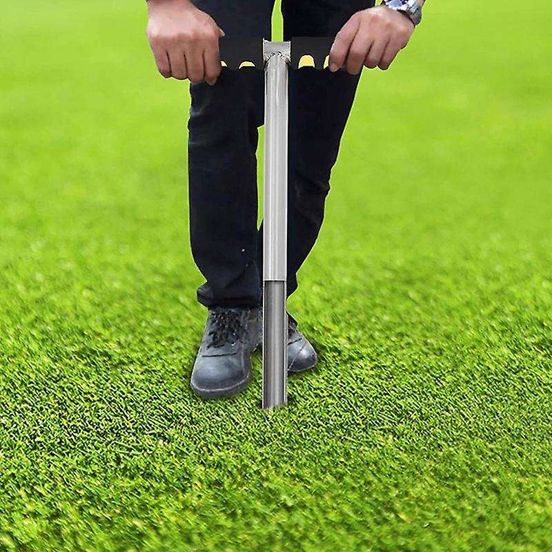 20 Inch , Stainless Steel T-Style Handle Soil Test Kits Satisfying the Sampling Depth