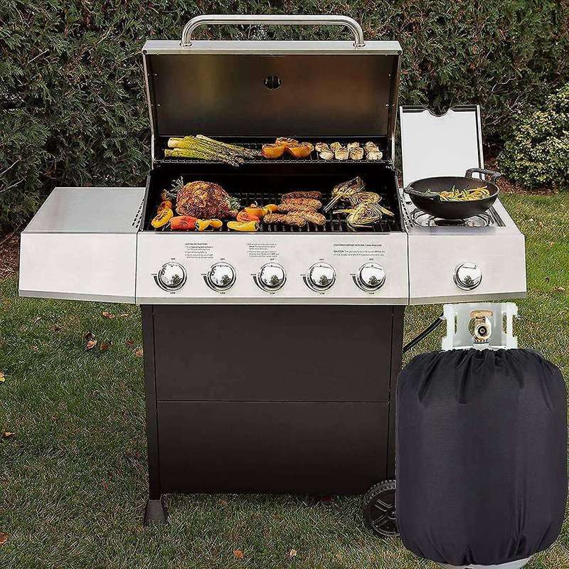 20 Lbs Propane Tank Cover,Travel Trailer Propane Tank Cover,Water & Wear-Resistant,Traveling & Campi