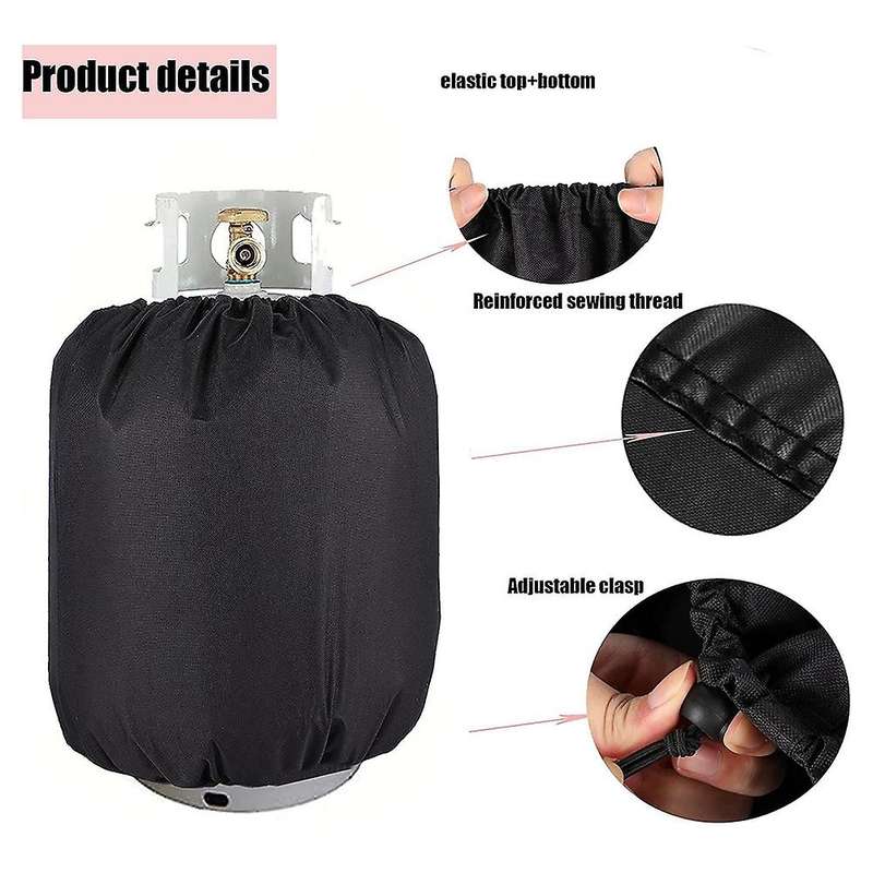 20 Lbs Propane Tank Cover,Travel Trailer Propane Tank Cover,Water & Wear-Resistant,Traveling & Campi