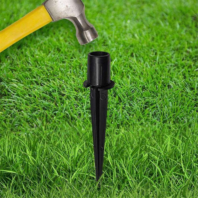 20 Pack Metal Replacement Stakes for Solar Lights Outdoor,Solar Pathway Lights Spike Replacer, Outdo