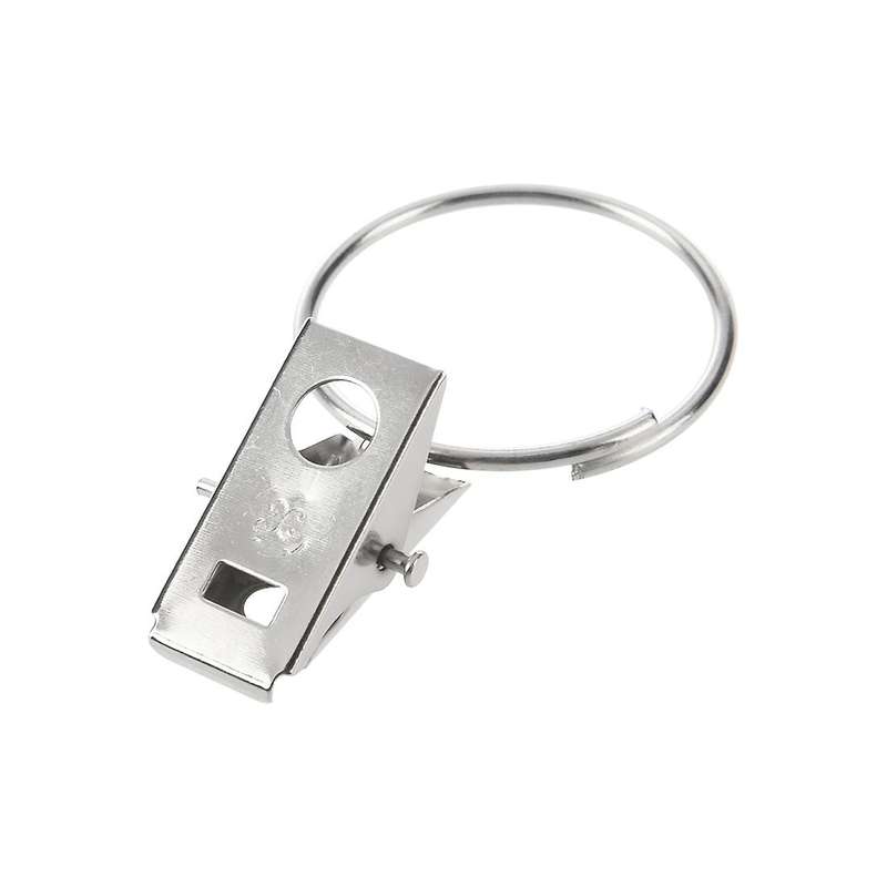 20 pcs clip Rings for Curtain Rod Curtains Clips.