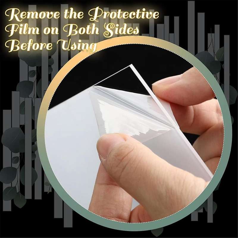 20 Pcs 2 Mm Acrylic Blanks for Light Base Plastic Cast Clear Acrylic Sheet Square and Round Acrylic