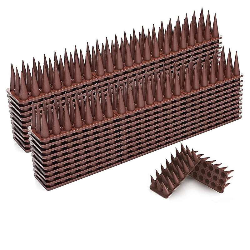 20 Pcs Bird Deterrent Spikes Birds Repellent Spikes for Outside to Keep Birds ,fence Spikes for Rai