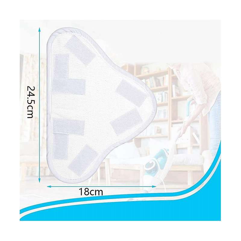 20 Pcs Mop Pads,washable Mops Cleaning Pads Replacement Compatible for X5 H20 Cleaner Machine Acces