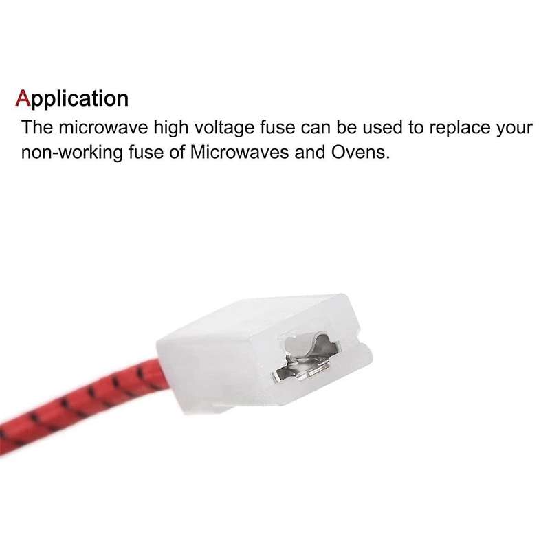 20 Pcs Microwave High Voltage Fuse 5KV 0.85A Replacement Microwave Ovens Accessories
