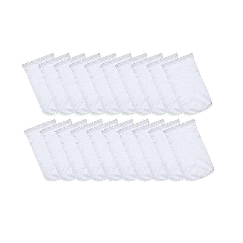 20 Pcs Replacement Pool Socks Durable Elastic Nylon Fabric Filters for Swimming Pools, Pool Supplie