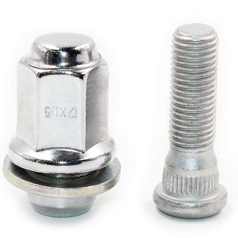 20 Piece 90942-01058 90942-02049 Wheel Lug Stud+Lug Nut for Chrome GX460