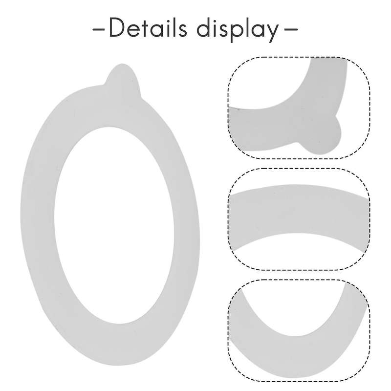 20 Pcs Silicone Replacement Gasket Seals,airtight Silicone Gasket Sealing Rings,fits Regular Mouth