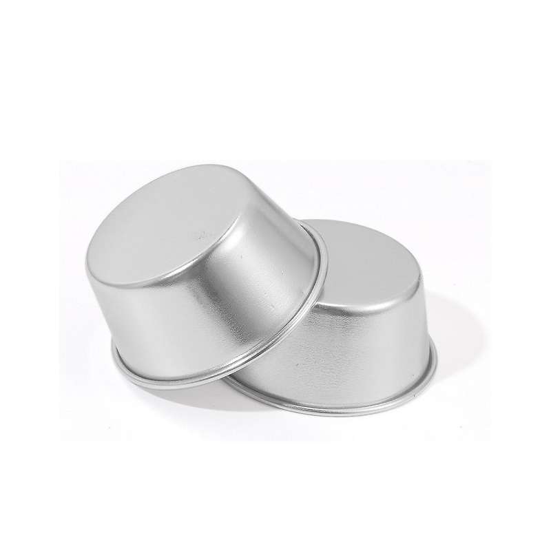 20 Pieces Individual Molds Pudding Molds Cups Mini Chocolate Molten Pans Non-stick Cupcake Cake Coo