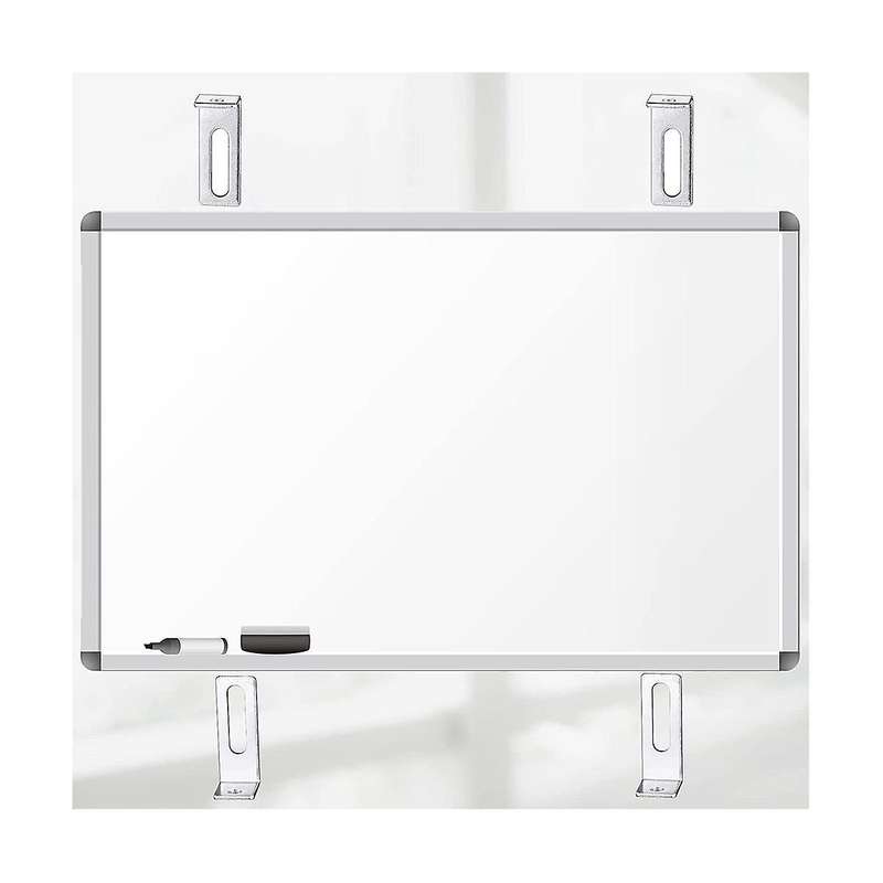20 Set Whiteboard Installation Hardware Kit Wall Hanging Kit Mounting Brackets for Hanging Whiteboa