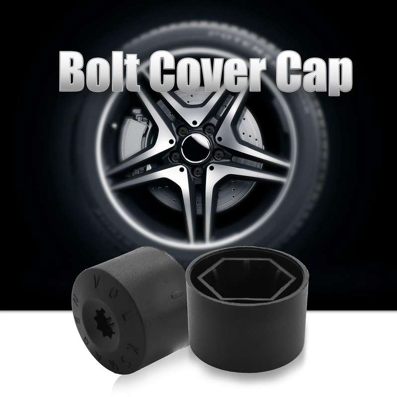 20 Wheel Nut Bolt Cover Cap 17mm for Golf Mk4 For
