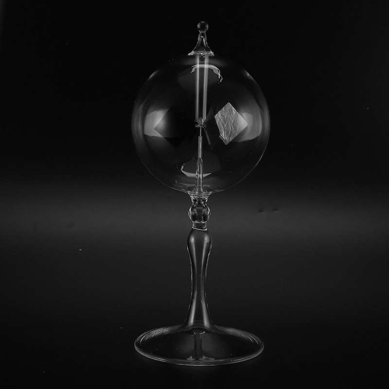 20.5cm Glass Windmill Solar Powered Crookes Radiometer Light Mill/educational Teaching Study Tool/o