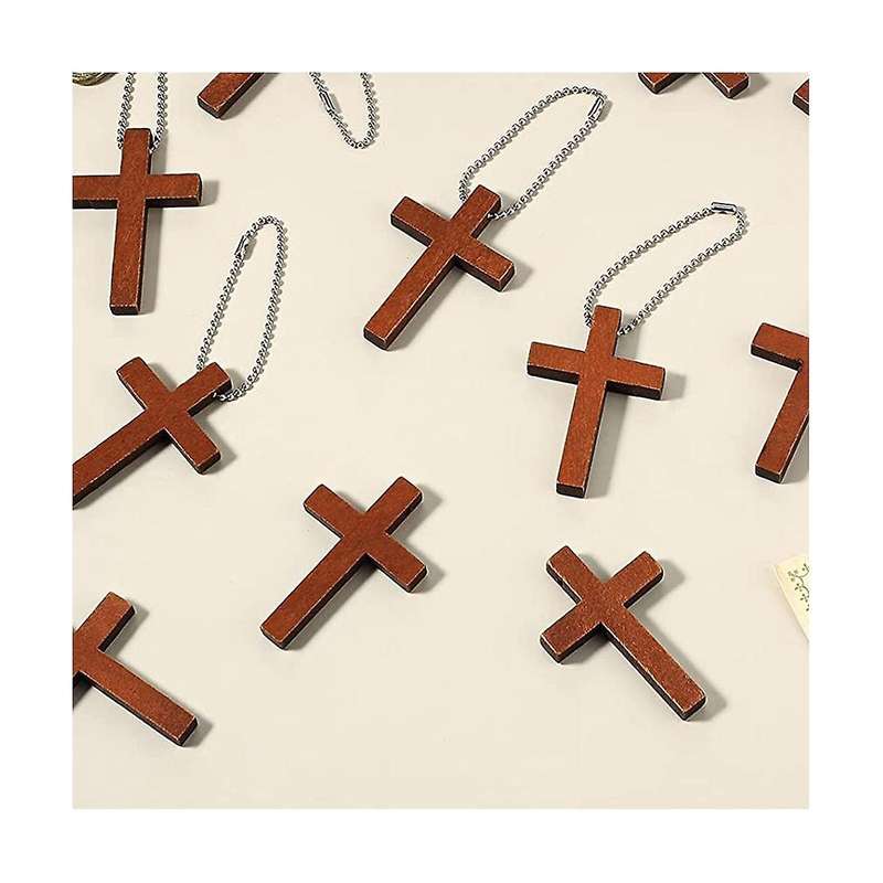 200 Pcs Mini Wooden Bulk Charm Small Wood Pendant Hanging Ornament for Diy Necklace Bracelet