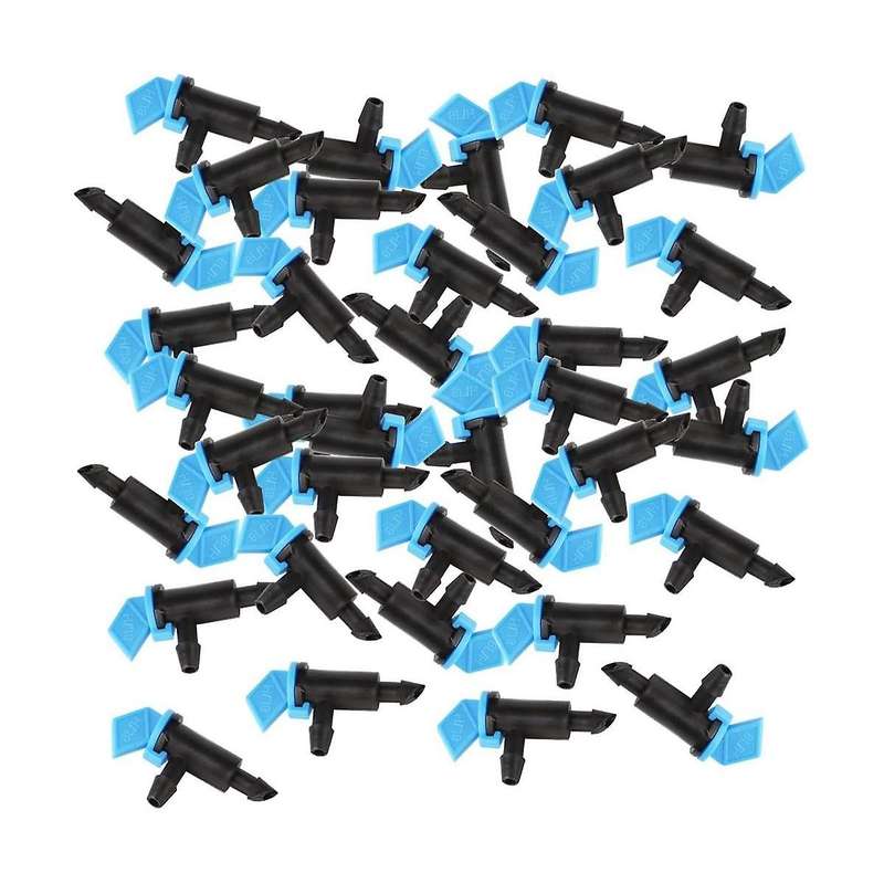 200 Pcs 2 Drip Irrigation Emitters, 8l/h Garden Flag Irrigation Dripper Inline Water Drippers Emitte