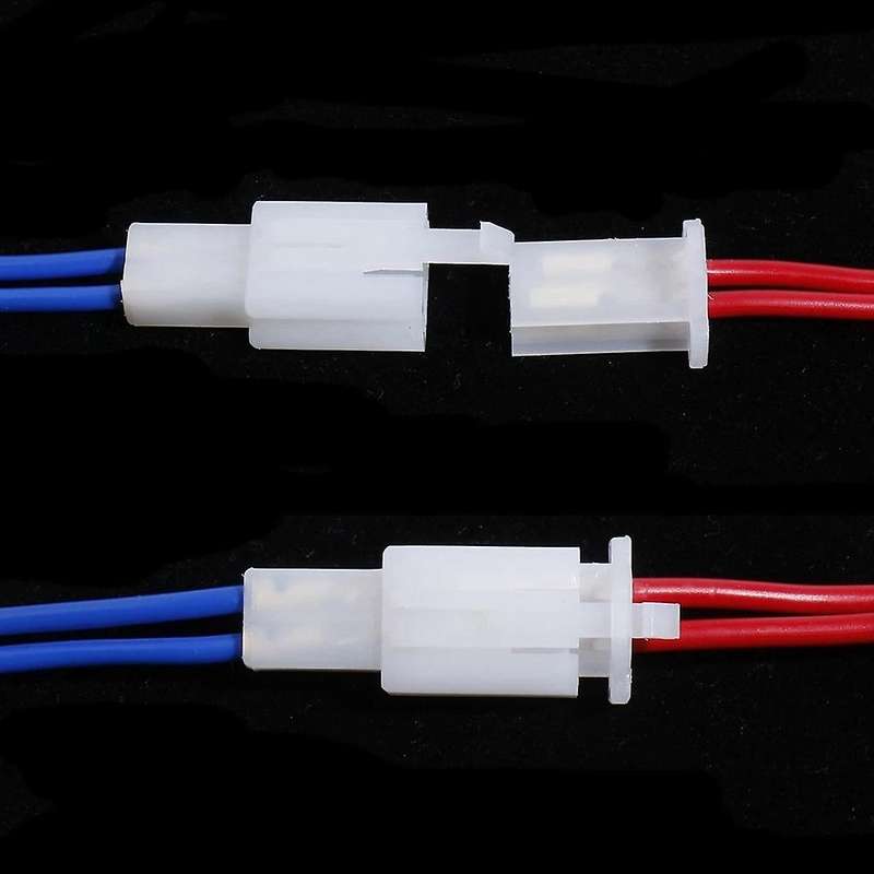 200 PCS 2.8MM Automotive 2/3/4/6 Pin Electrical Male and Female Cable Terminal Connector Kit for Car